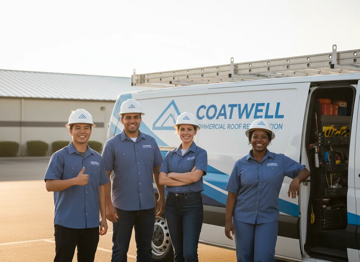 Commercial roof coating company in Strong, AR